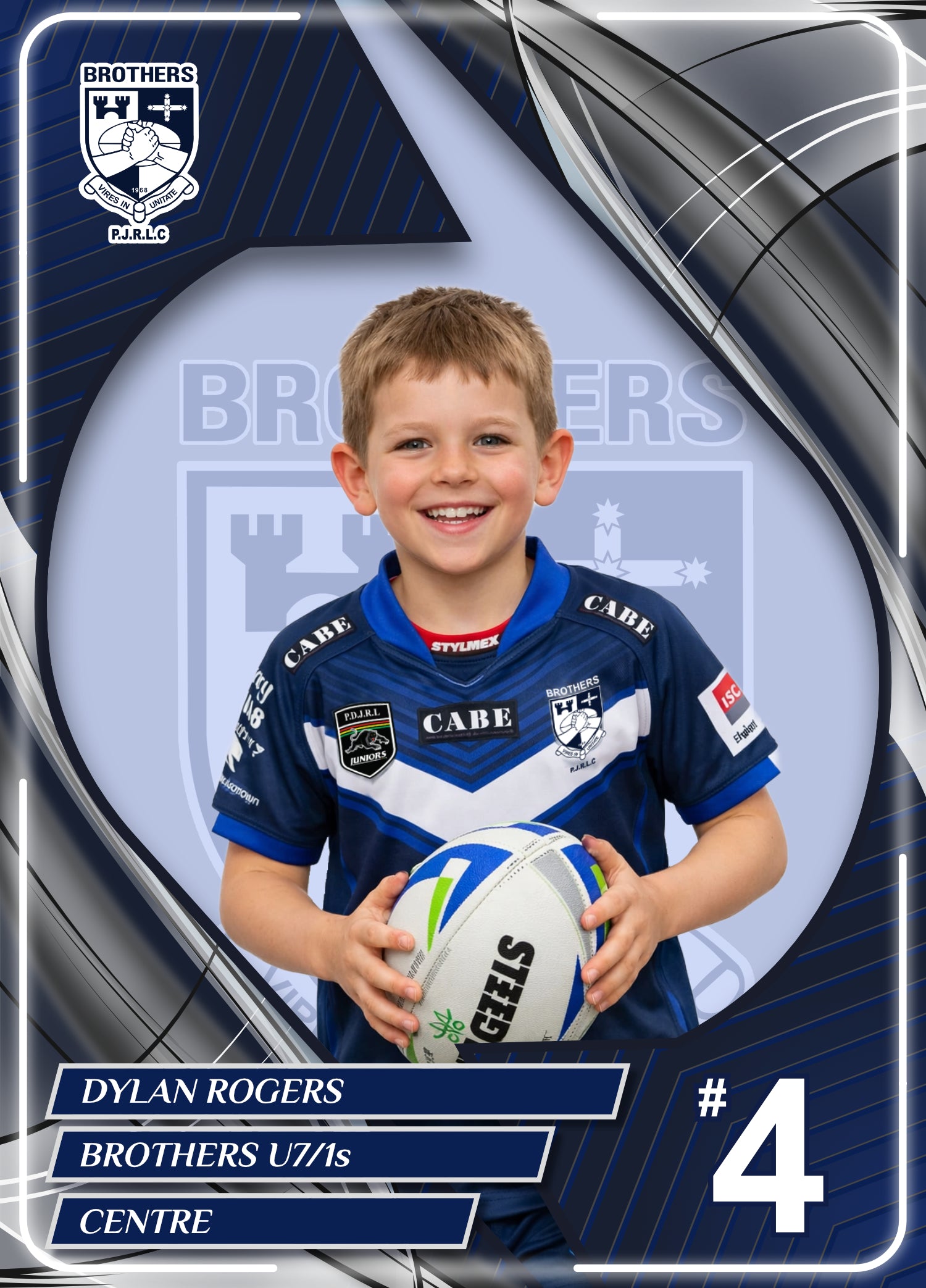 Brothers PJRLC Customised Card