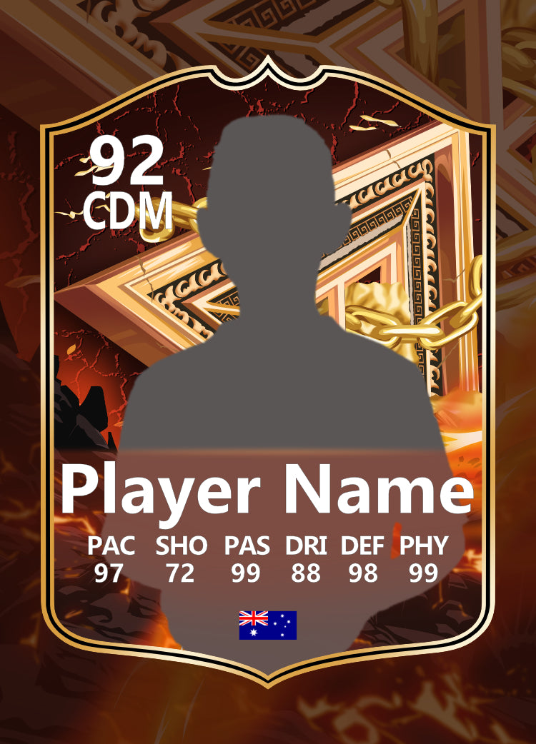 Immortal Hero Soccer Card