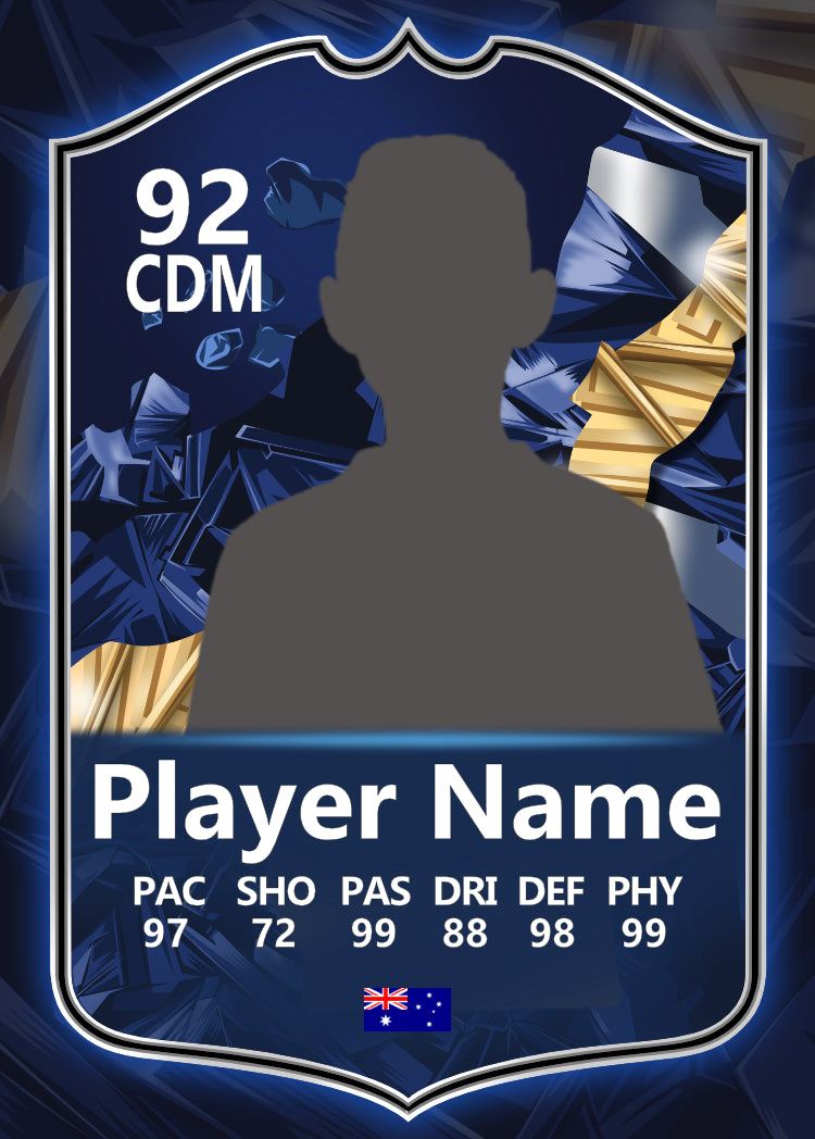 Team of the Year Soccer Card